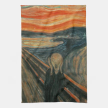 The Scream by Edvard Munch Hand Towel