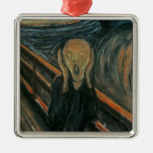 The Scream by Edvard Munch Ornament