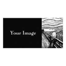 The Scream by Edvard Munch Photo Card