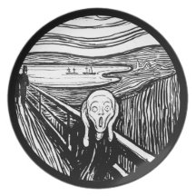 The Scream by Edvard Munch Plate