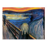 The Scream by Edvard Munch Post Cards
