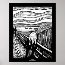 The Scream by Edvard Munch Print