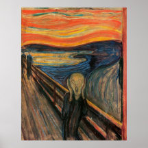 The Scream by Edvard Munch Print