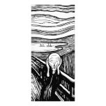 The Scream by Edvard Munch Rack Card Template