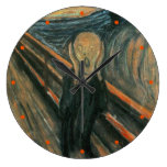 The Scream by Edvard Munch Wall Clocks