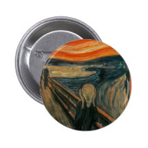 The Scream Pinback Button