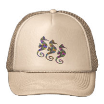 The Seahorse Rainbow Hat