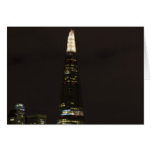 The Shard and Southbank London Greeting Cards