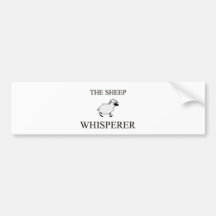 The Sheep Whisperer Bumper Stickers