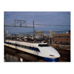 The Shinkansen or Bullet Train, Kyoto, Japan Postcard