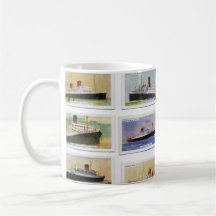 The Ships of Cunard Coffee Mugs