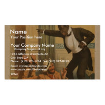 The Sidewalks of New York Business Card Template