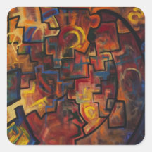 The Signal Square Sticker