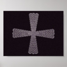 The Silver Cross by Kookie Print