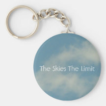 The Skies The Limit Key Chain