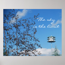 The Sky is the Limit Posters