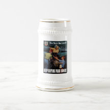 The Sky's The Limit -- WW2 Poster Mugs