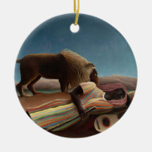 The Sleeping Gypsy, Henri Rousseau Ornaments