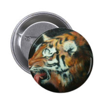 The Smiling Tiger Pin