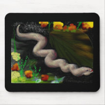 The Snake in the Garden Mousepads