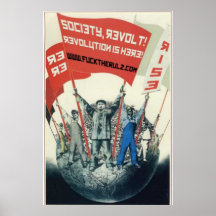 The Social Shakedown Show Society Revolt Poster
