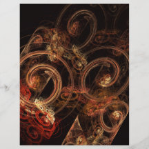 The Sound of Music Abstract Art Flyer