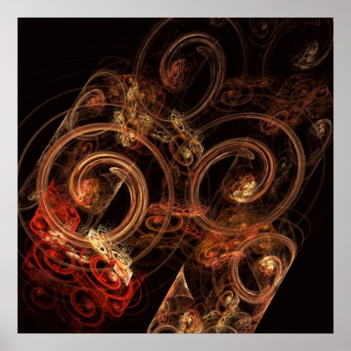 The Sound of Music Abstract Art Print