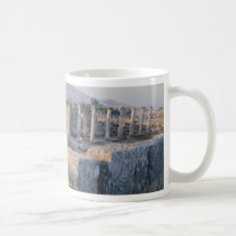 The South Decumanus, Jerash, Jordan Coffee Mugs