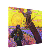 The Sower ~ Vincent van Gogh Gallery Wrapped Canvas