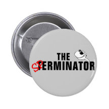 The Sperminator - Arnold Schwarzenegger Pin