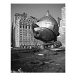The Sphere B&W PHOTO PRINT