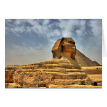 The Sphinx of Egypt Greeting Card