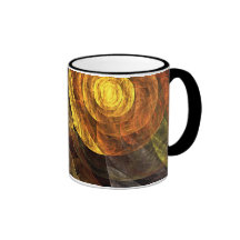 The Spiral of Life Abstract Coffee Mug