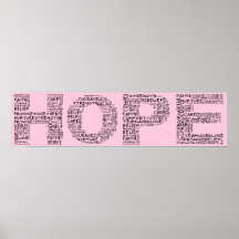 The Spirit of Hope (Black Text) Print