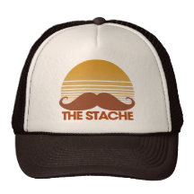 The Stache Retro Design Hat