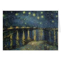 The Starry Night, 1888 Card