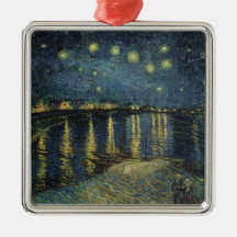 The Starry Night, 1888 Christmas Tree Ornament