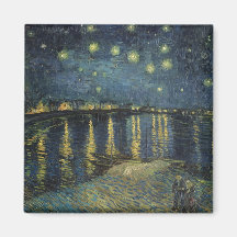 The Starry Night, 1888 Fridge Magnets