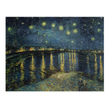 The Starry Night, 1888 Postcards