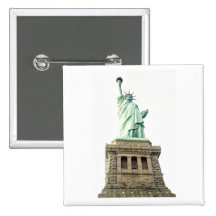 The Statue of Liberty Buttons