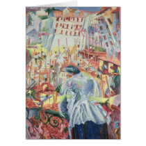 The Street Enters the House, 1911 cards