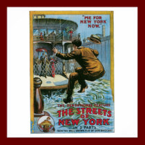 "The Streets of New York" posters