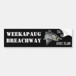 THE STRIPER COAST, RHODE ISLAND BUMPER STICKERS