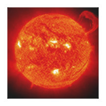 The Sun Canvas Print
