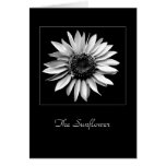 'The Sunflower' Blank Greeting Card