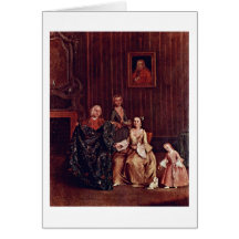 The Tailor By Pietro Longhi Greeting Cards