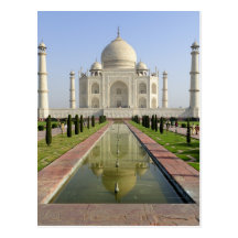 The Taj Mahal, Agra, Uttar Pradesh, India, Postcard