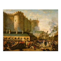 The Taking of the Bastille, 14 July 1789 postcards