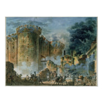 The Taking of the Bastille, 14th July 1789 posters