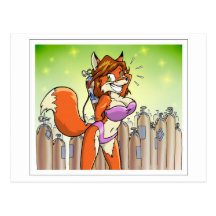 The Tank Model Vixen Post Card